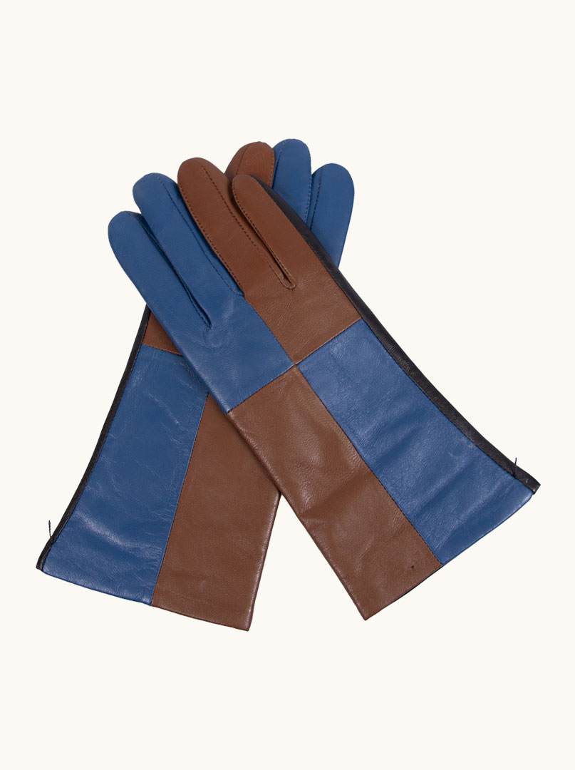 Skórzane rękawiczki w trzech kolorach zdjęcie 2