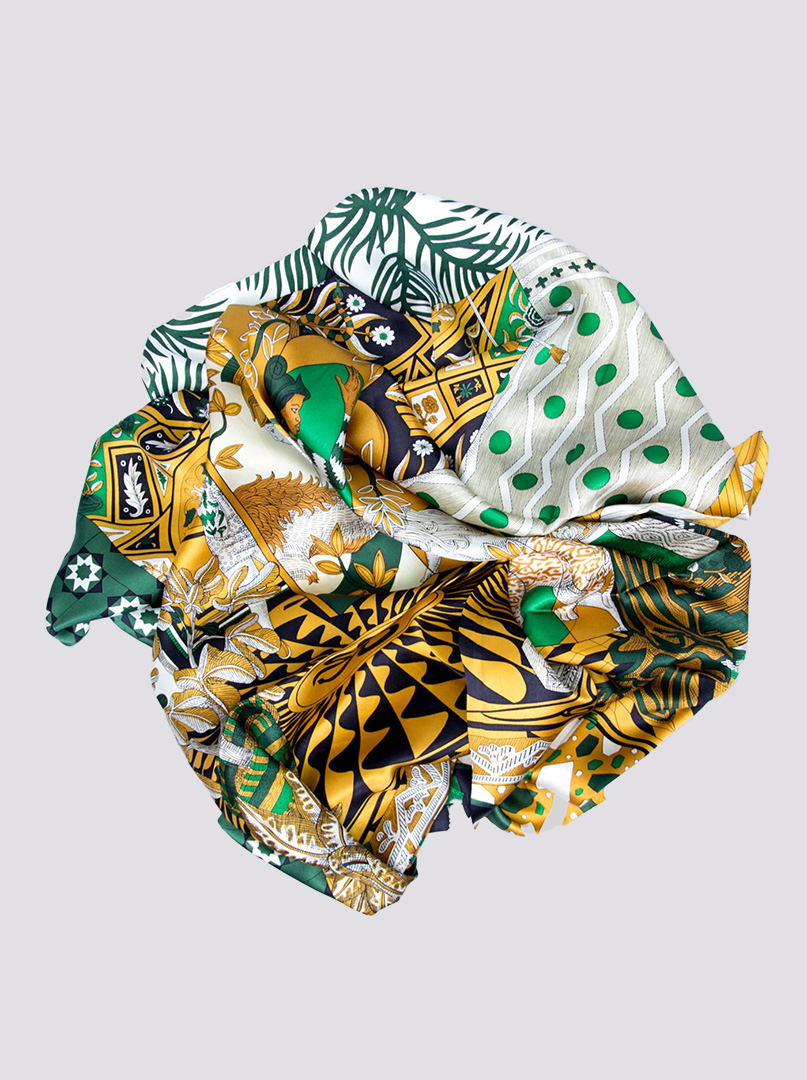 Silk scarf XXL image 2