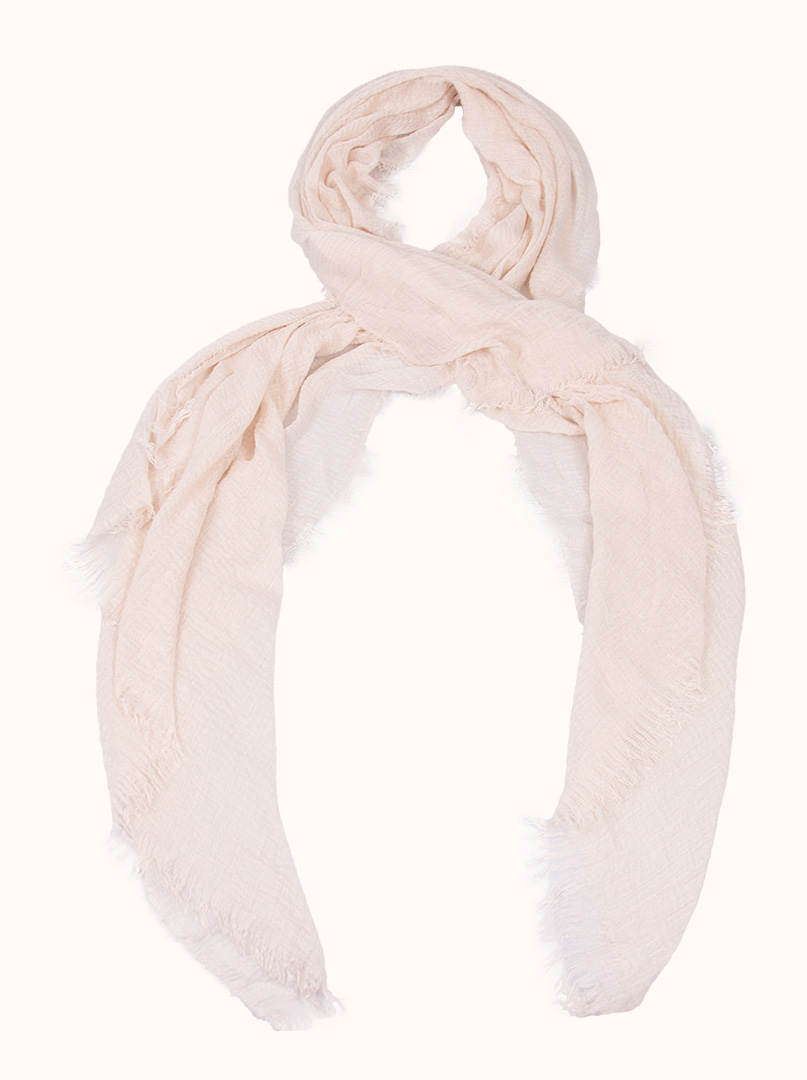 Light beige scarf 90 x 190 cm image 1