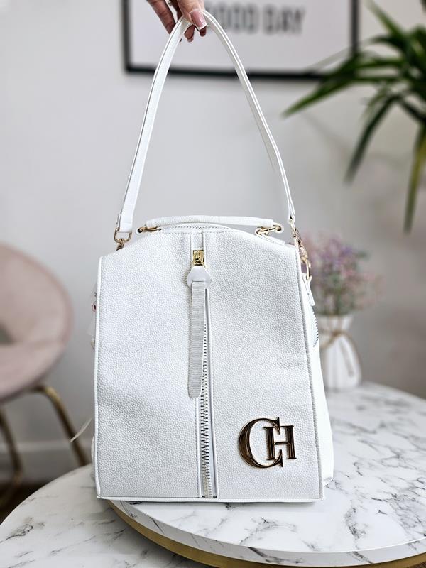 HIT świetny plecak Chiara w kolorze białym zdjęcie 4