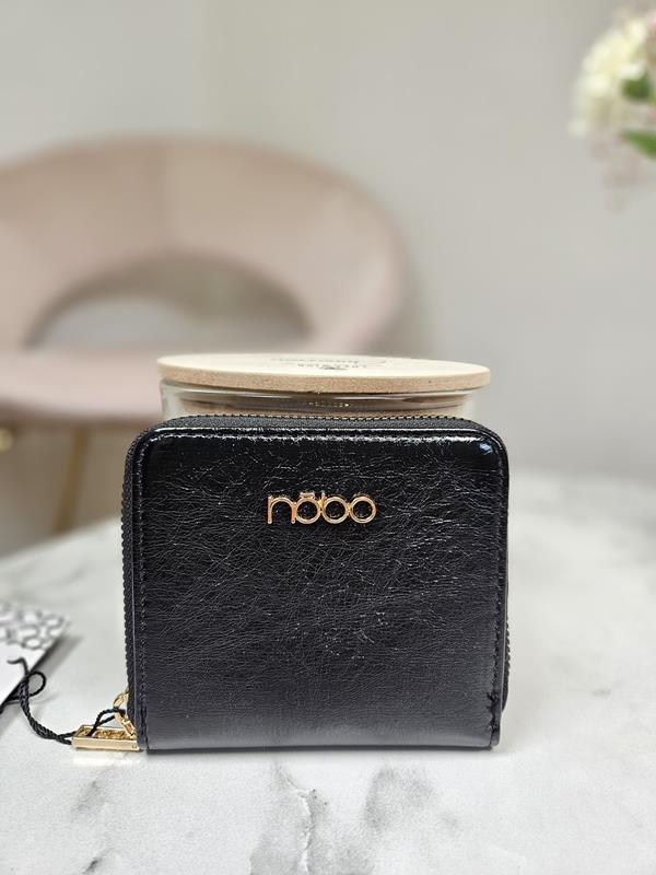 Piękny mały portfel NOBO czarny zdjęcie 2