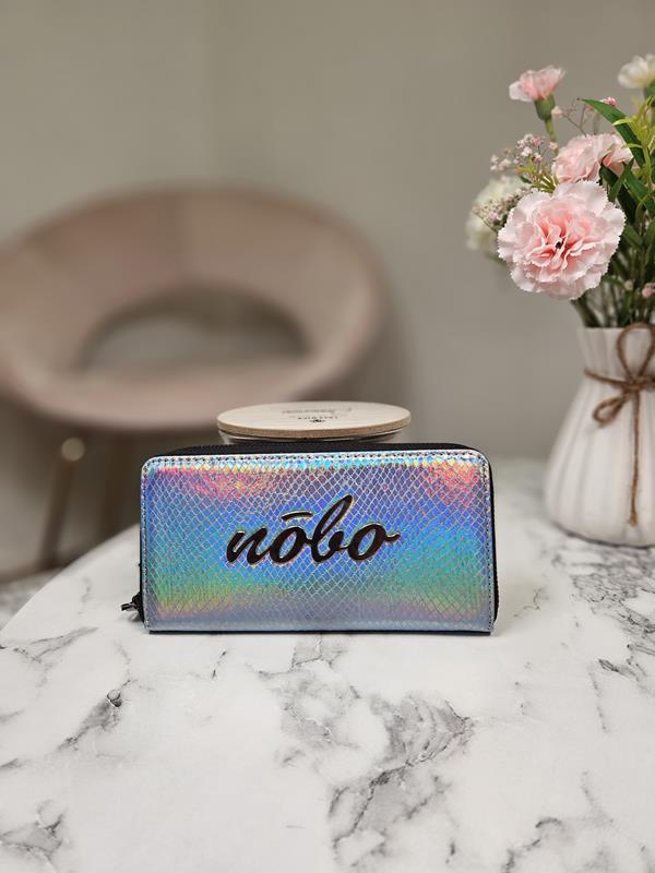 Piękny duży portfel NOBO holograficzny  zdjęcie 1