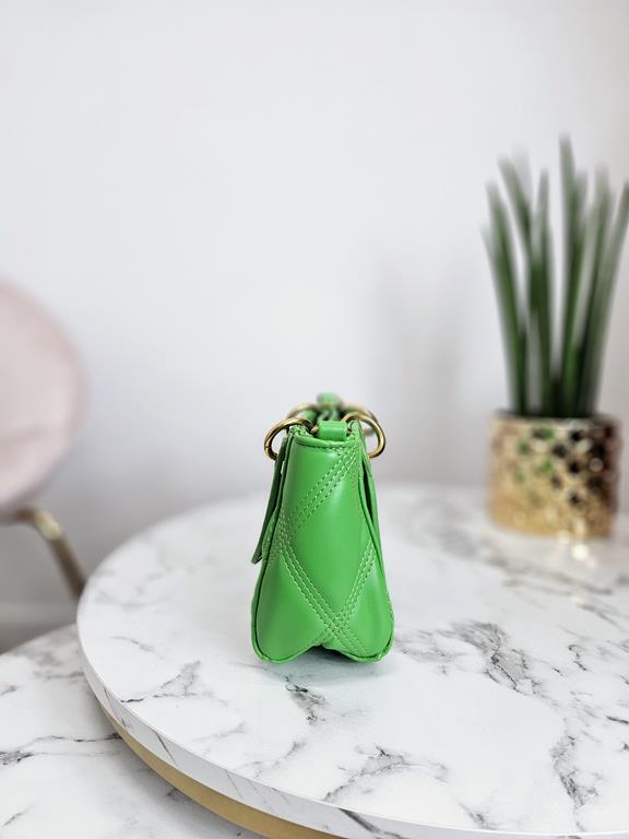 HIT piękna torebka Enrico Coveri zielona pikowana instagramerka zdjęcie 4