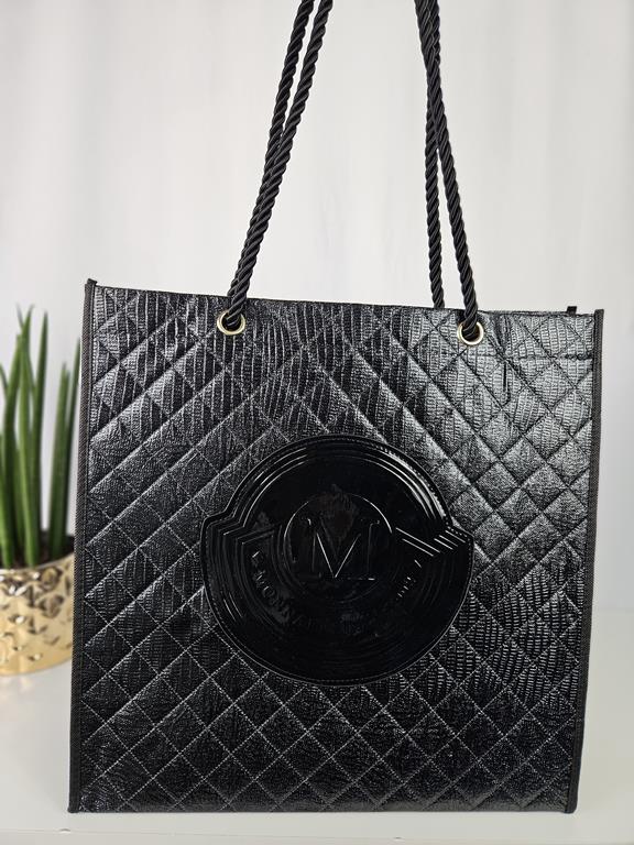 HIT świetna torba Monnari w kolorze czarnym z połyskiem zdjęcie 2