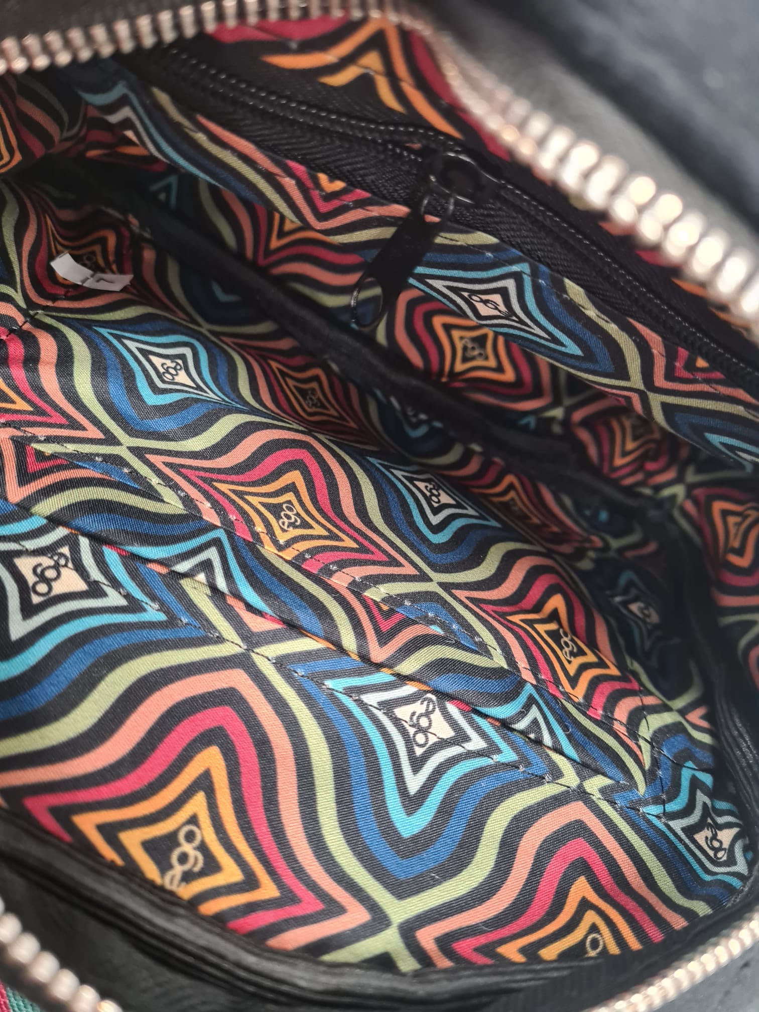 HIT piękna welurowa torebka EGO z kieszonką z przodu w kolorze turkusowym zdjęcie 2