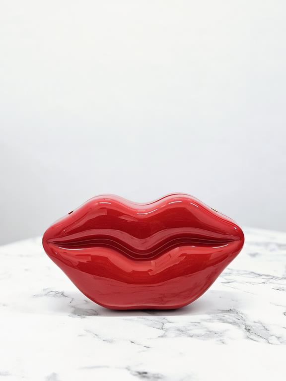 KOLEKCJA LIMITOWANA usta od Massimo Contti w kolorze czerwonym zdjęcie 3