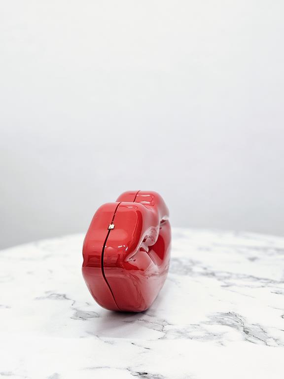 KOLEKCJA LIMITOWANA usta od Massimo Contti w kolorze czerwonym zdjęcie 4