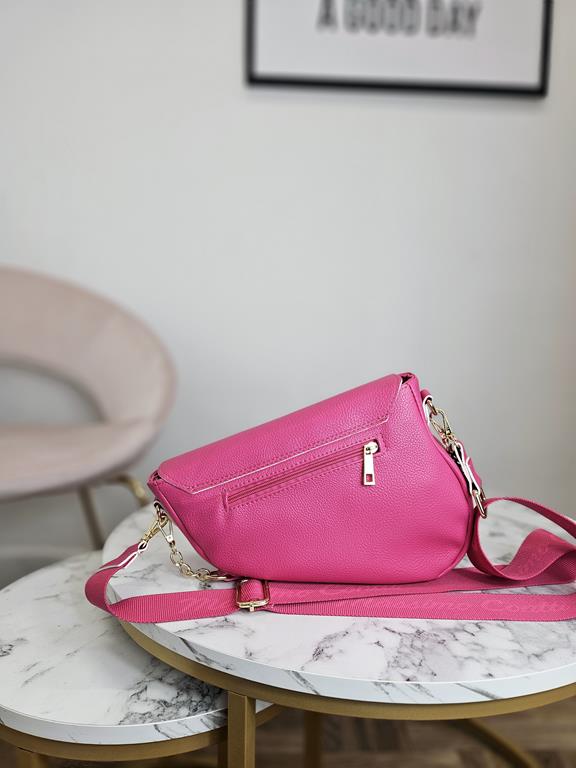 HIT torebka siodło Massimo Contti w kolorze  różowym zdjęcie 3