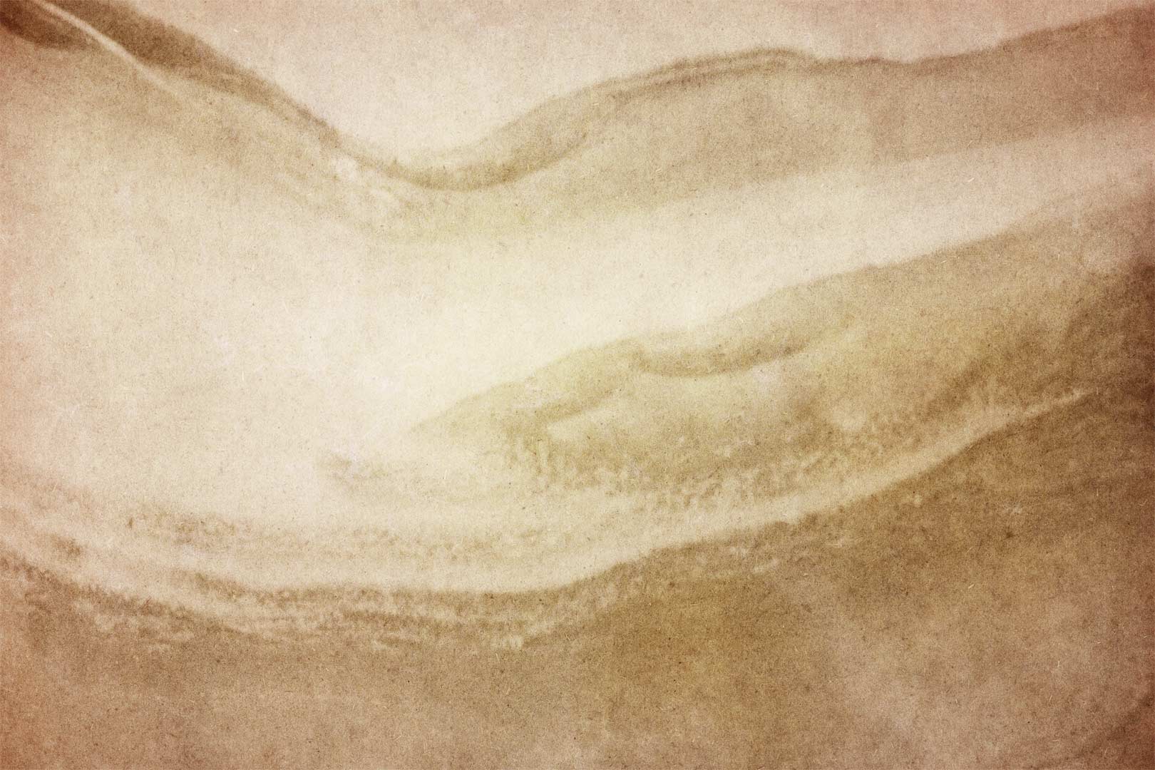 Béžová tapeta na stenu v boho štýle, imitácia opotrebovaného a starnúceho plátna - piesková búrka - Dekoori obrázok 1
