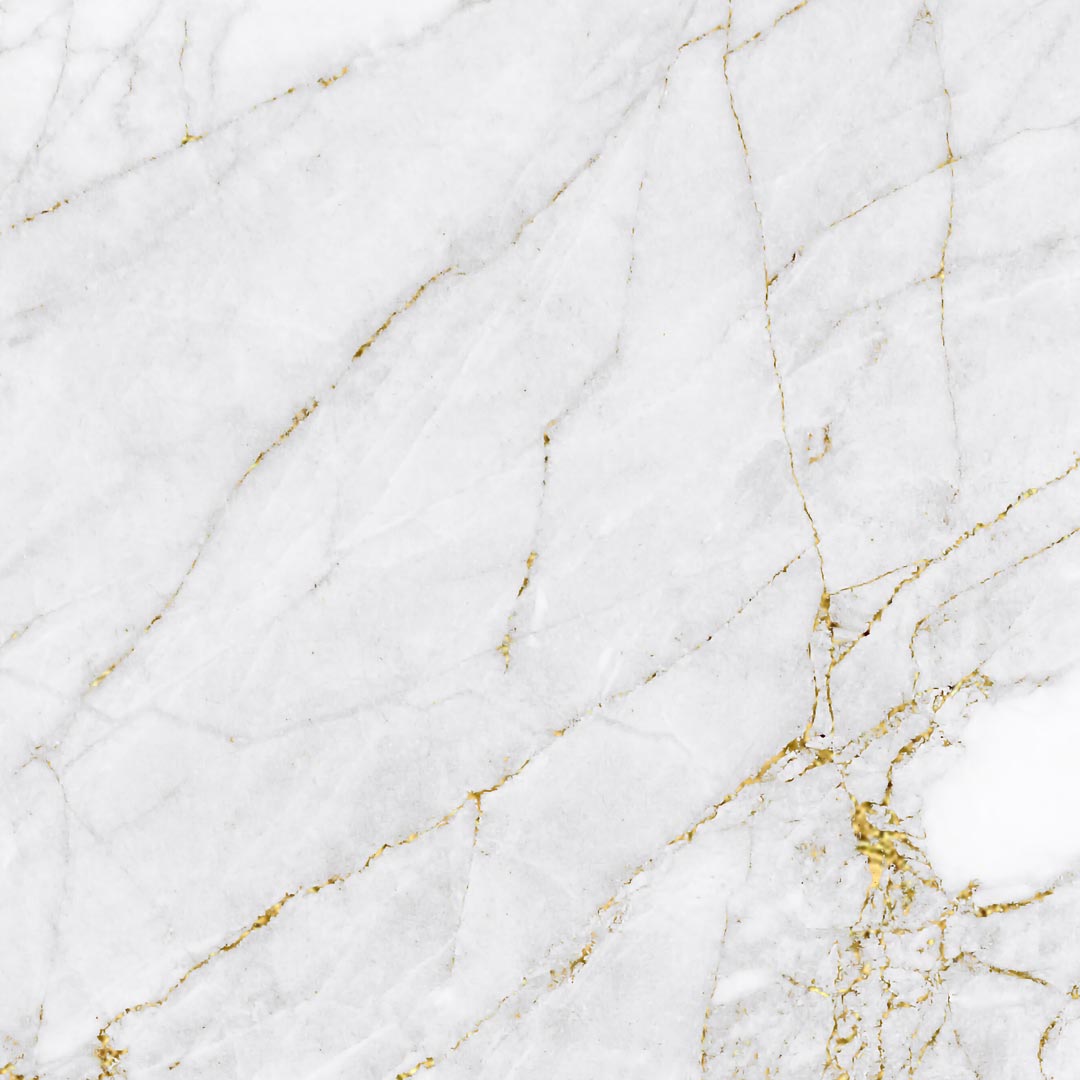 Elegant wallpaper, white marble with gold veining, vinyl and fleece - Dekoori image 3