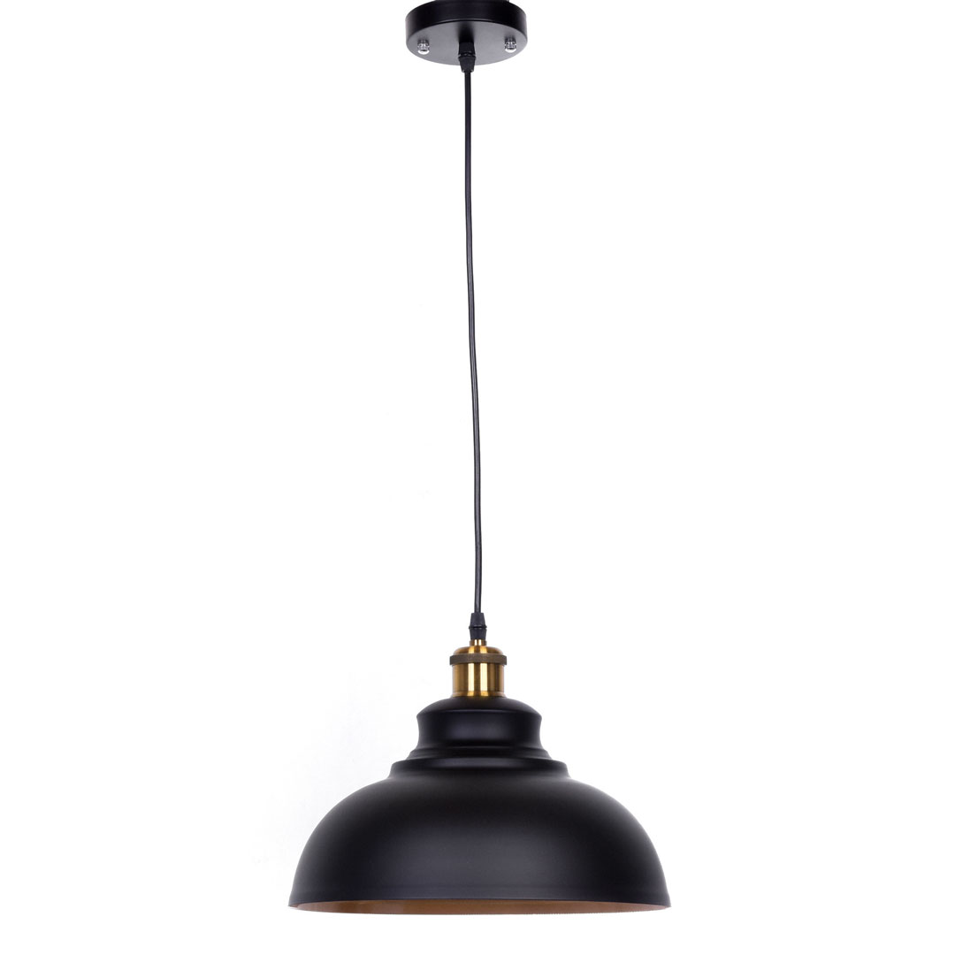 Čierne stropné svietidlo BOGGI industriálne, moderné, kovové - Lumina Deco obrázok 3