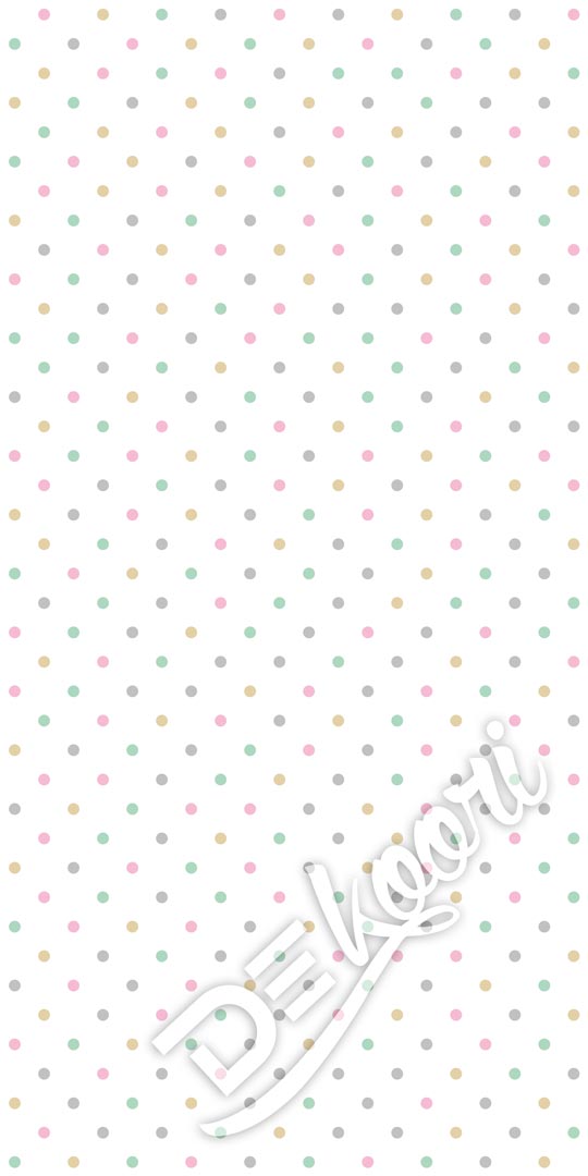 Colourful mini dots 2 cm wallpaper - Dekoori image 2