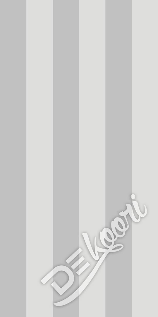 Grey and light grey vertical striped wallpaper - Dekoori image 3