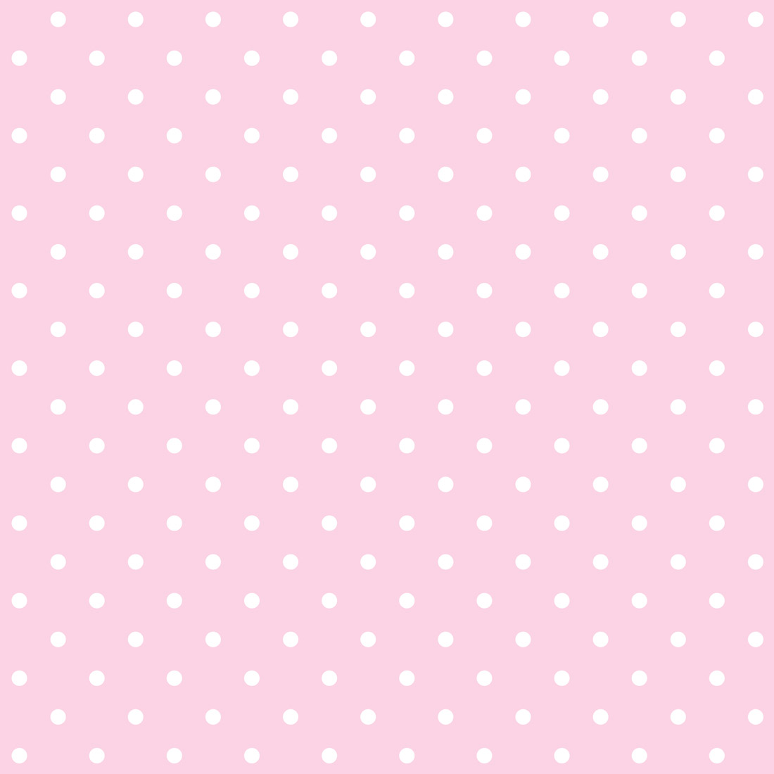 Pink and white mini 2 cm dots wallpaper - Dekoori image 1