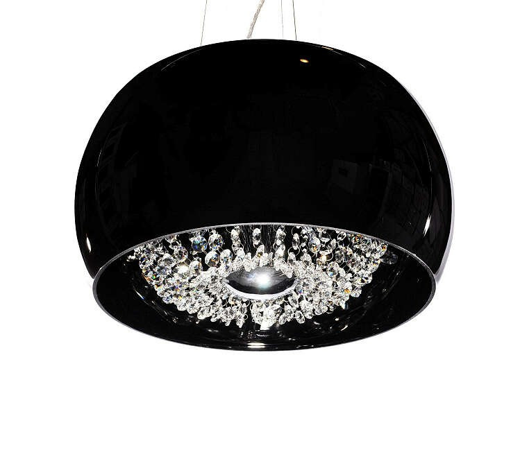 Lampa wisząca nowoczesna DISPOSA czarna - Lumina Deco zdjęcie 4