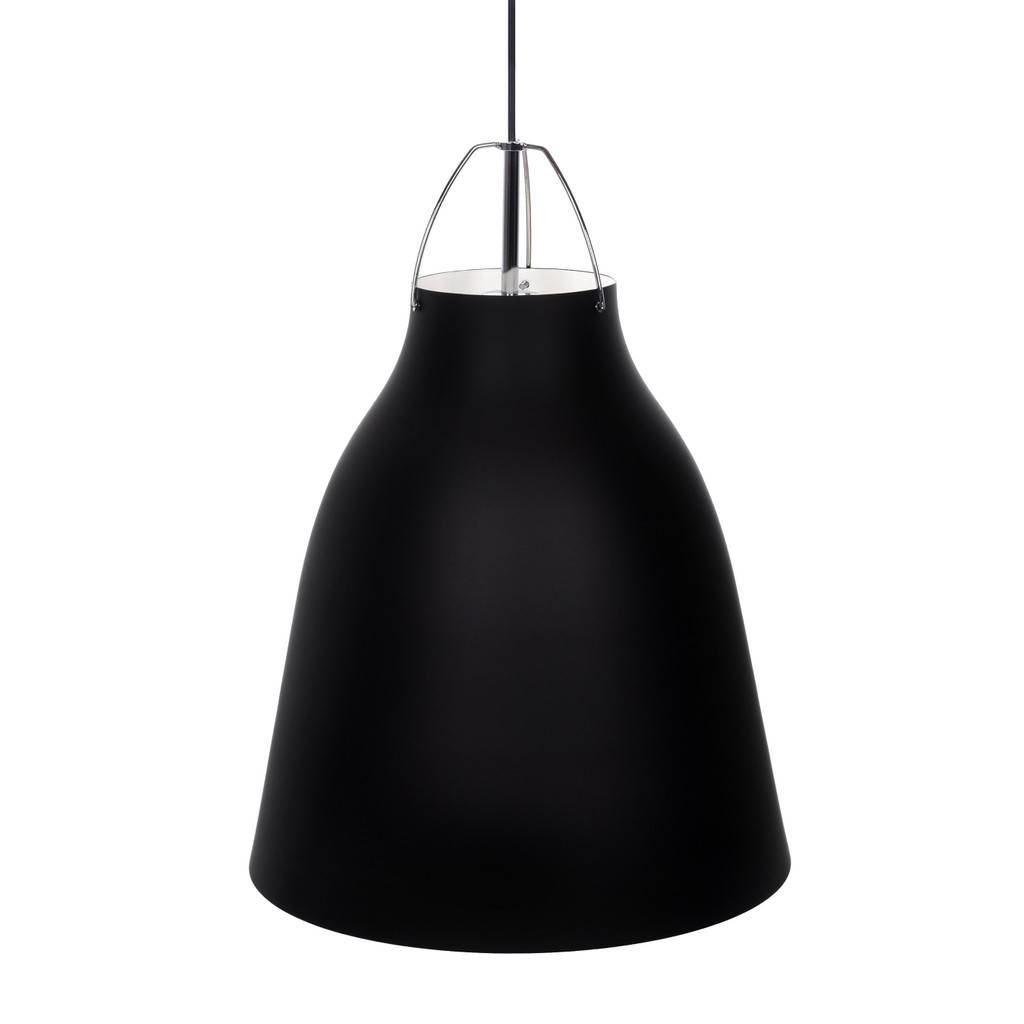 Čierna moderná závesná lampa RAYO, loftová, škandinávsky štýl, kovová - Lumina Deco obrázok 2