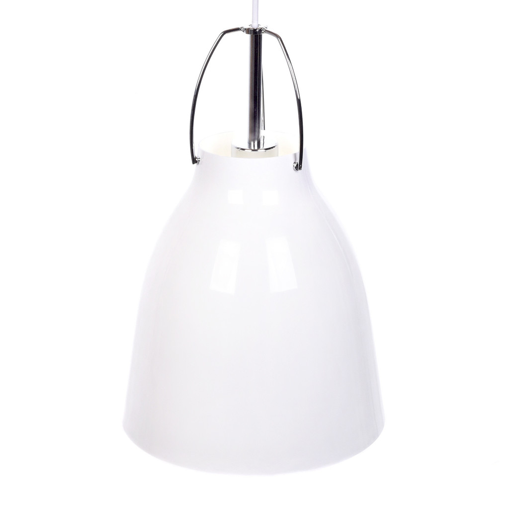 Bílá kovová moderní stropní lampa RAYO, skandinávská, loftová - Lumina Deco obrázek 2