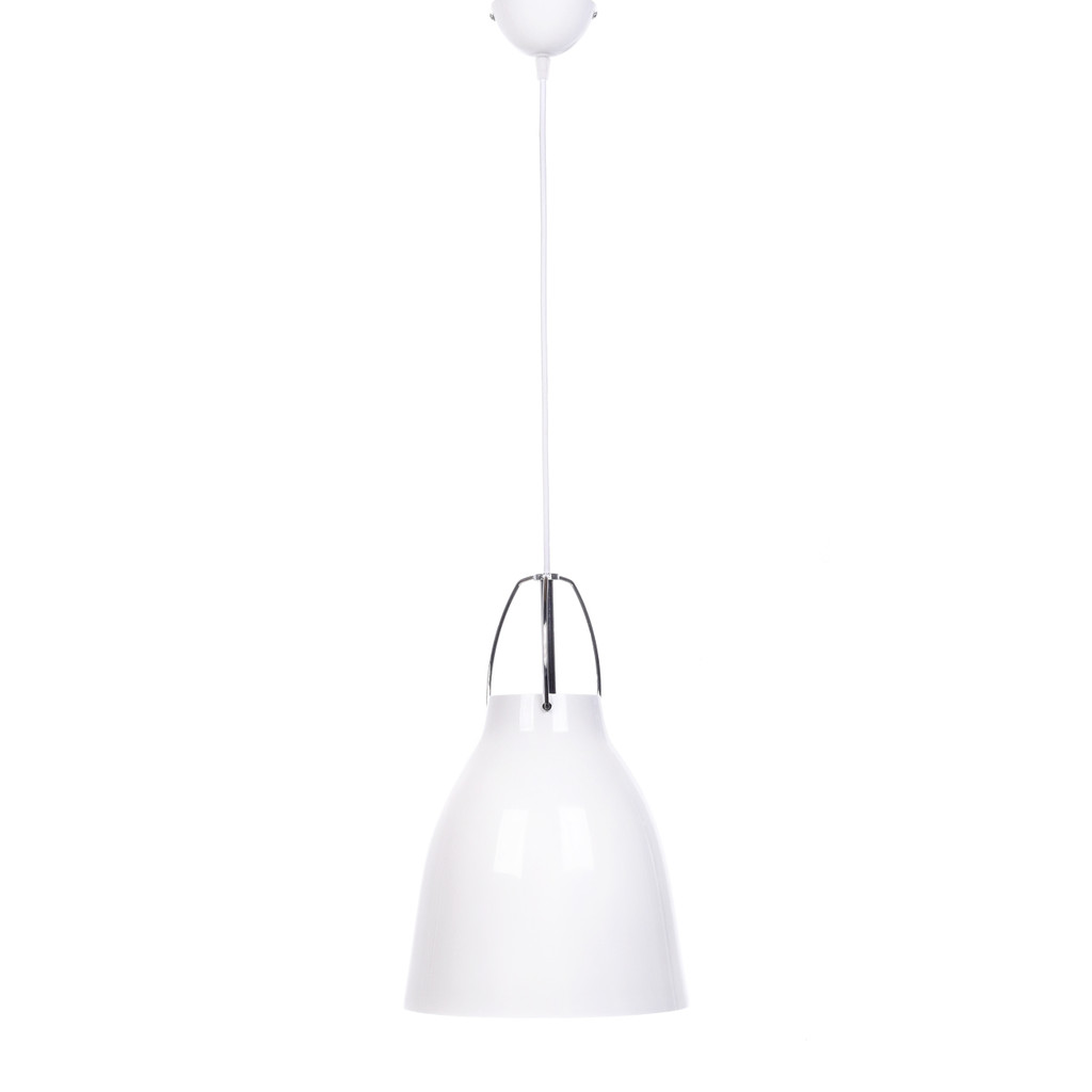 Bílá kovová moderní stropní lampa RAYO, skandinávská, loftová - Lumina Deco obrázek 3
