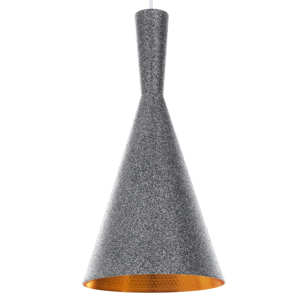 Granitowa, skandynawska lampa wisząca FOGGI 12A, pionowa, loftowa - Lumina Deco zdjęcie 1