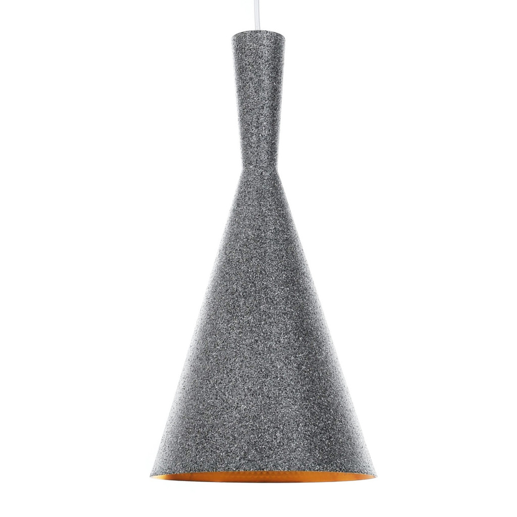 Granitowa, skandynawska lampa wisząca FOGGI 12A, pionowa, loftowa - Lumina Deco zdjęcie 3