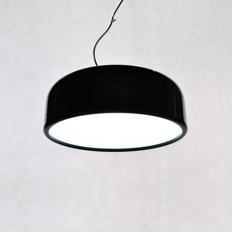 Černá závěsná lampa SCUDO lustr moderní, kovový, 3 světelné body - Lumina Deco obrázek 1