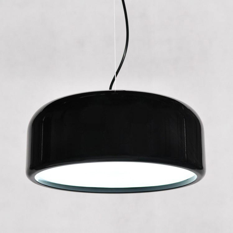 Černá závěsná lampa SCUDO lustr moderní, kovový, 3 světelné body - Lumina Deco obrázek 4