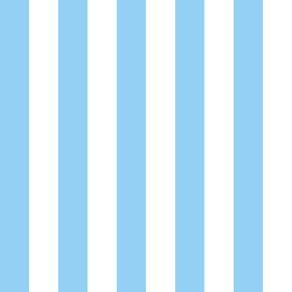 Tapeta se svislými bílo-modrými pruhy - Dekoori obrázek 1