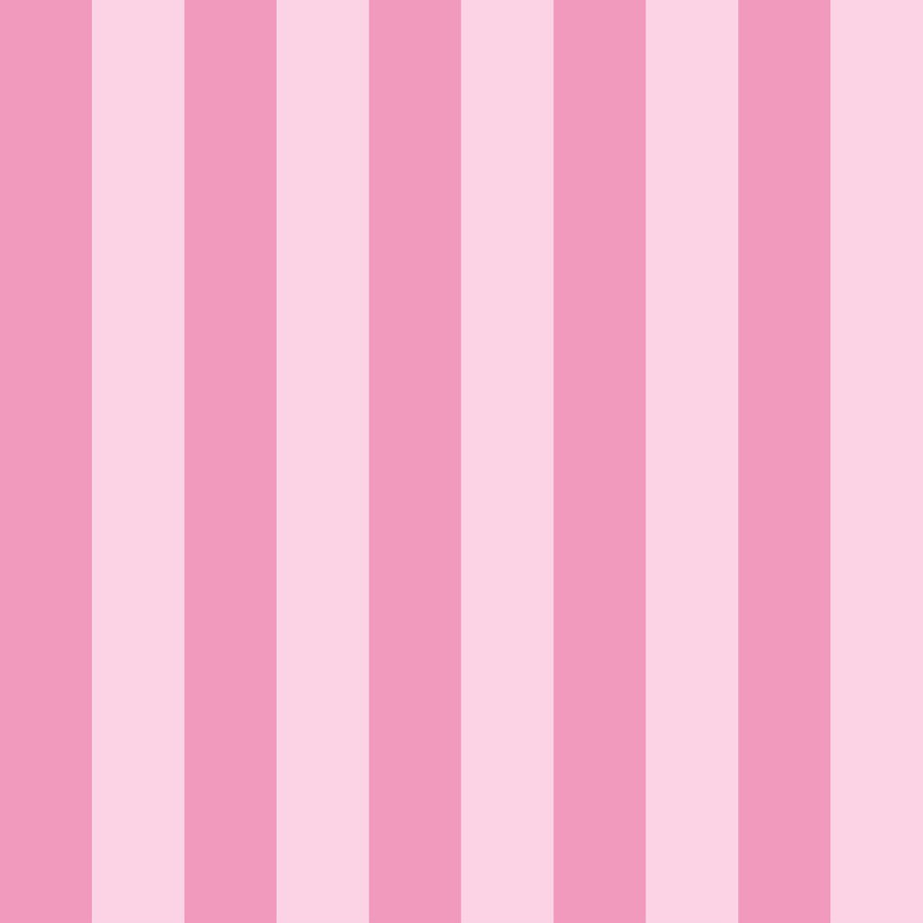 Pink children's vertical striped wallpaper for girl's room - Dekoori image 1