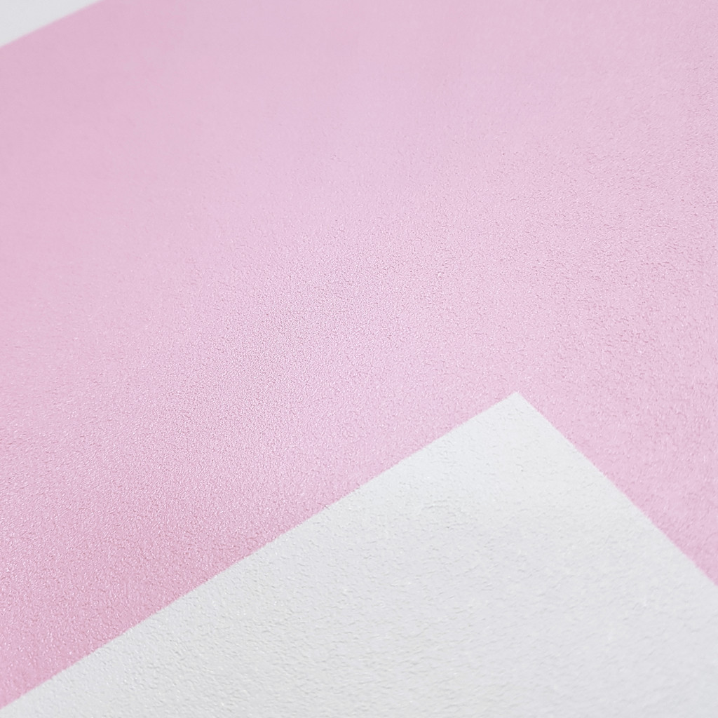 Bílo-světle růžová tapeta s drobným cik cak vzorem - Dekoori obrázek 4