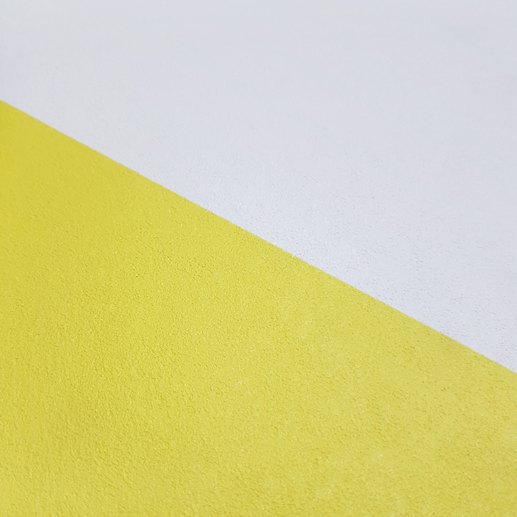 White and yellow chevron wallpaper - Dekoori image 3