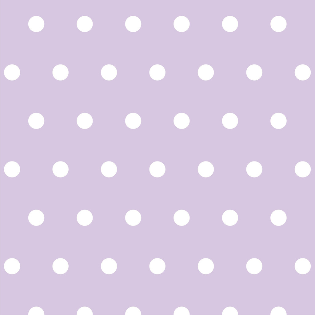 Violet wallpaper with white 5 cm dots - Dekoori image 1