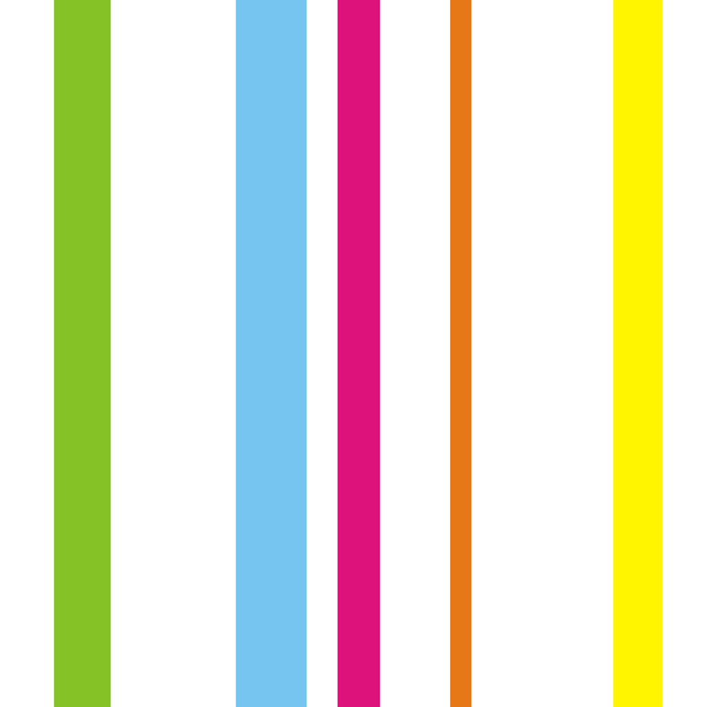 Colourful decorative vertical striped wallpaper - Dekoori image 1