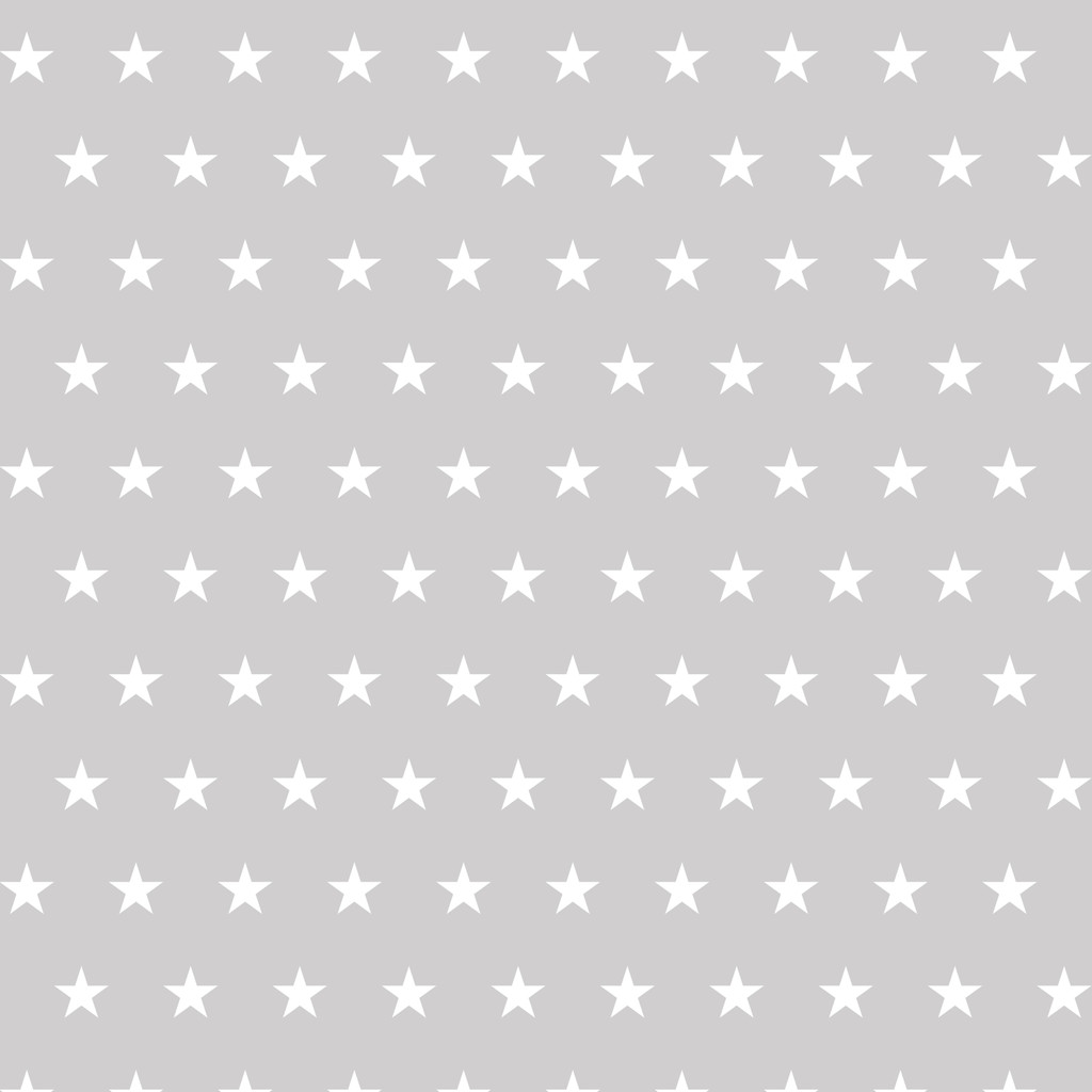 Sivá tapeta s bielymi hviezdičkami 5 cm - Dekoori obrázok 1