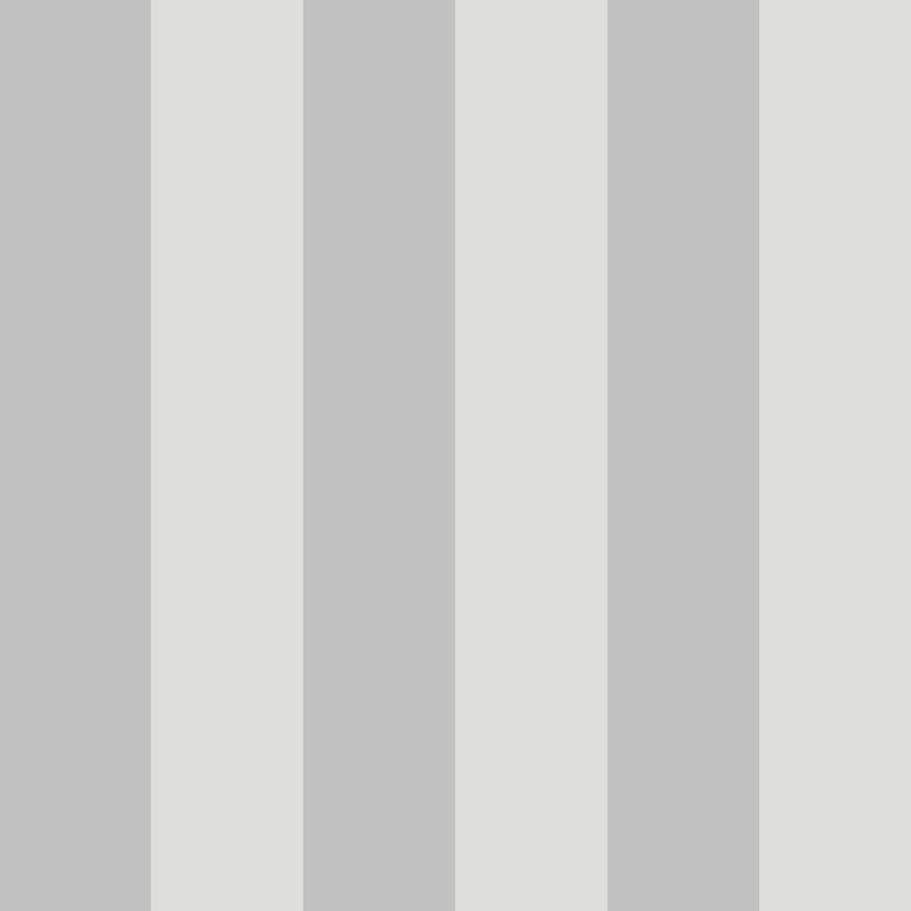 Grey and light grey vertical striped wallpaper - Dekoori image 1