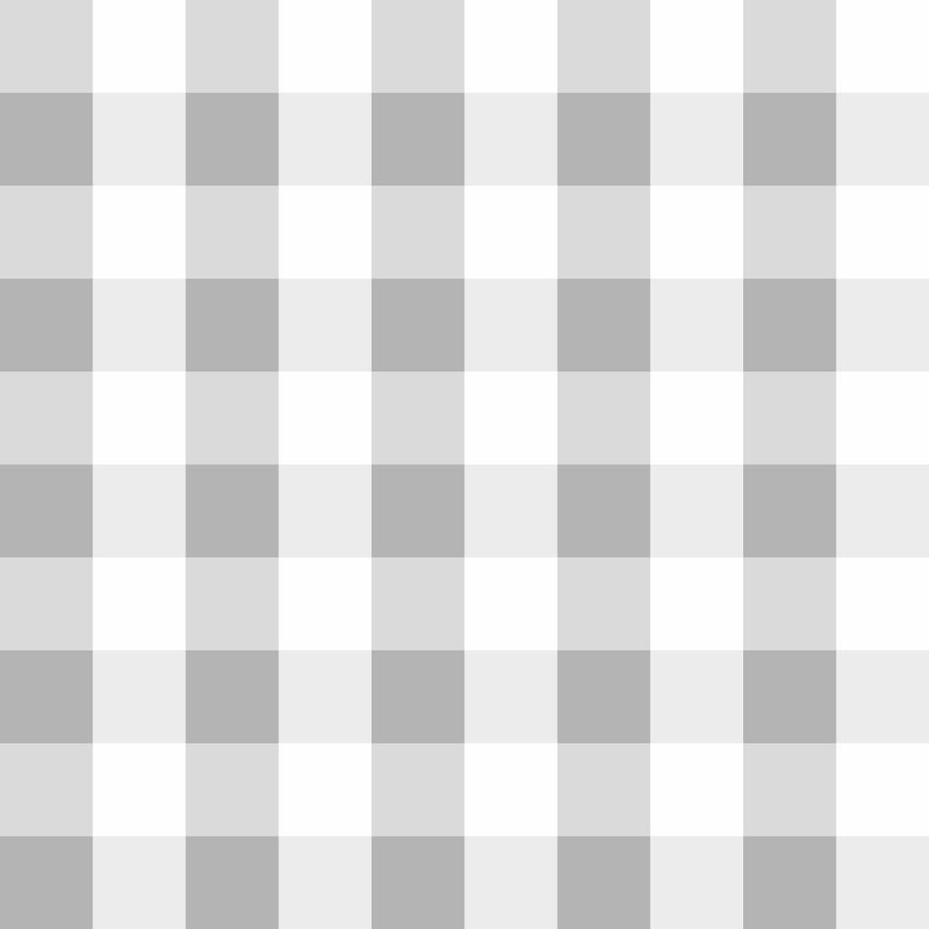 Grey and white gingham wallpaper stripes 10 cm - Dekoori image 1