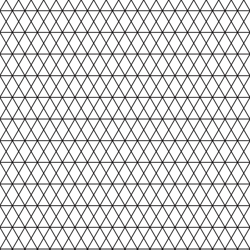 Geometrical design: white and black thin netting wallpaper. Patterns: lines, diamonds, triangles - Dekoori image 1