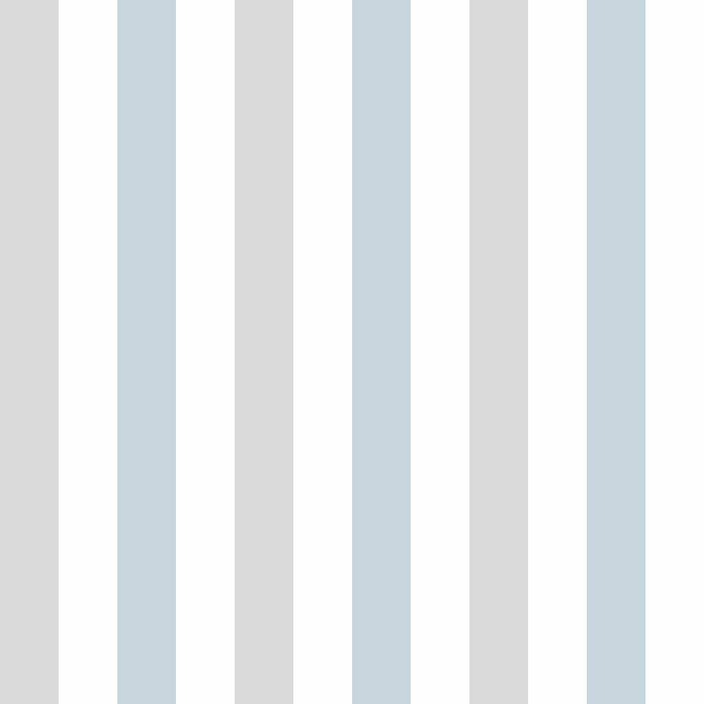 Jemná biela tapeta so svetlosivými a svetlomodrými zvislými pruhmi - Dekoori obrázok 1