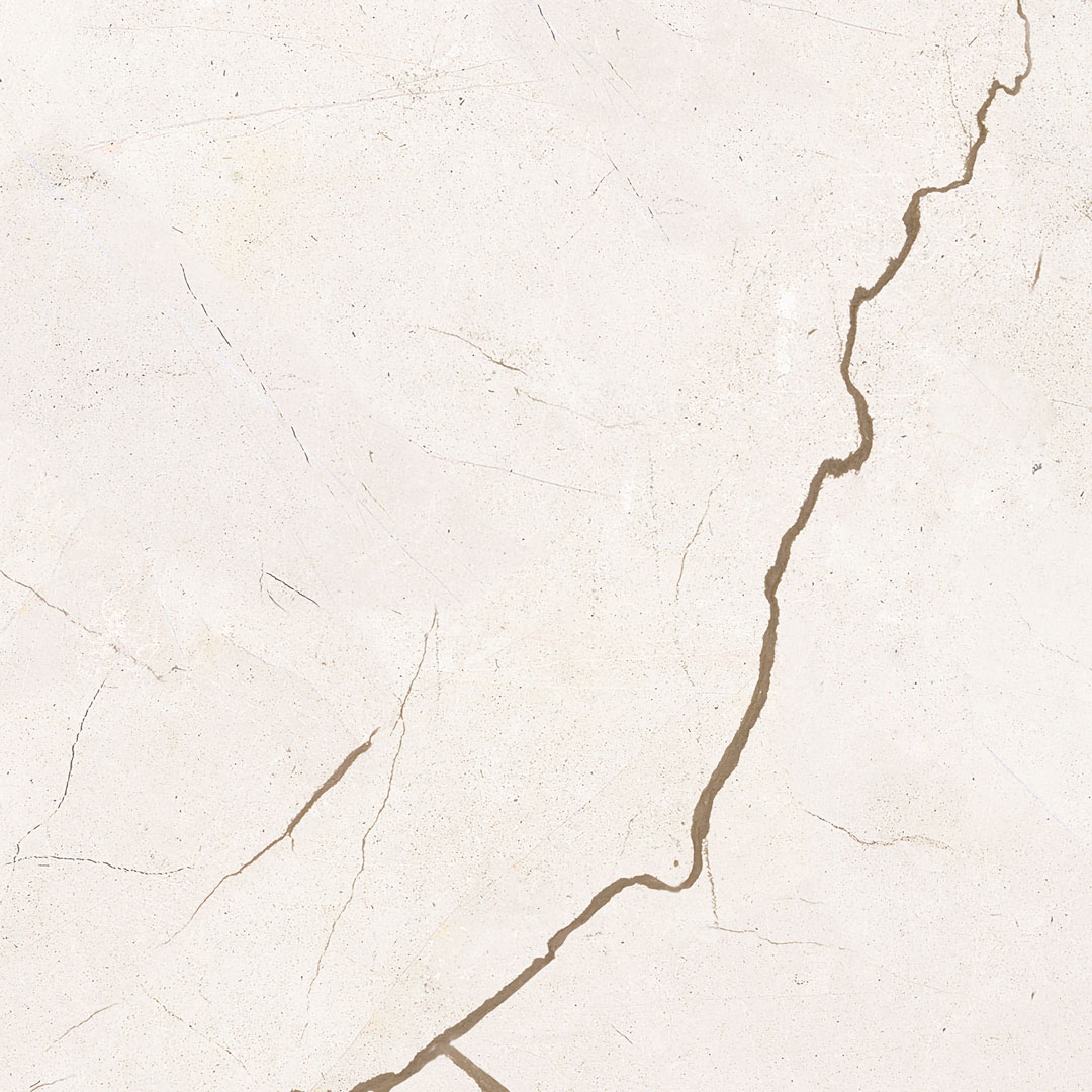 Vinyl wallpaper on fleece, beige-brown marble, aged cracked stone - Dekoori image 4