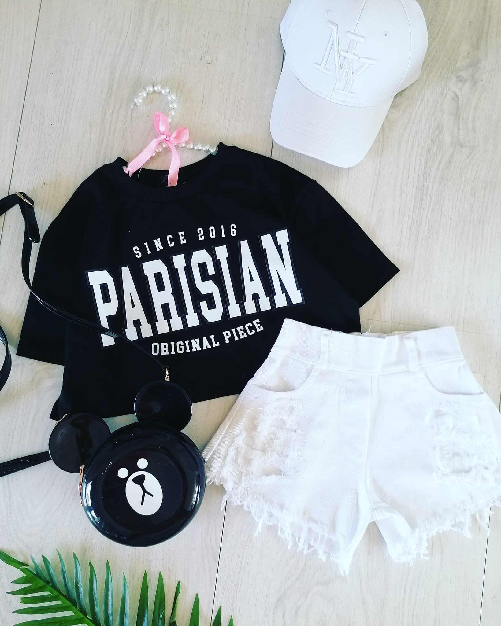 T shirt Parisian - karmelowybutik zdjęcie 4