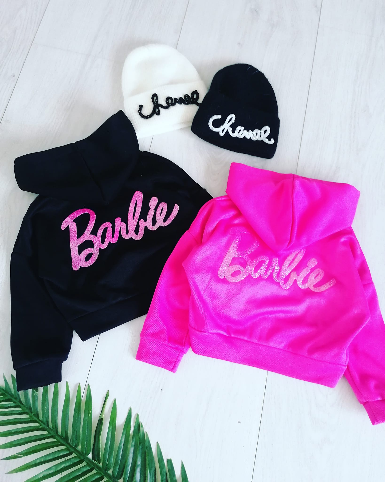 Bluza Hello Barbie Czarna - KARMELOWY BUTIK zdjęcie 2