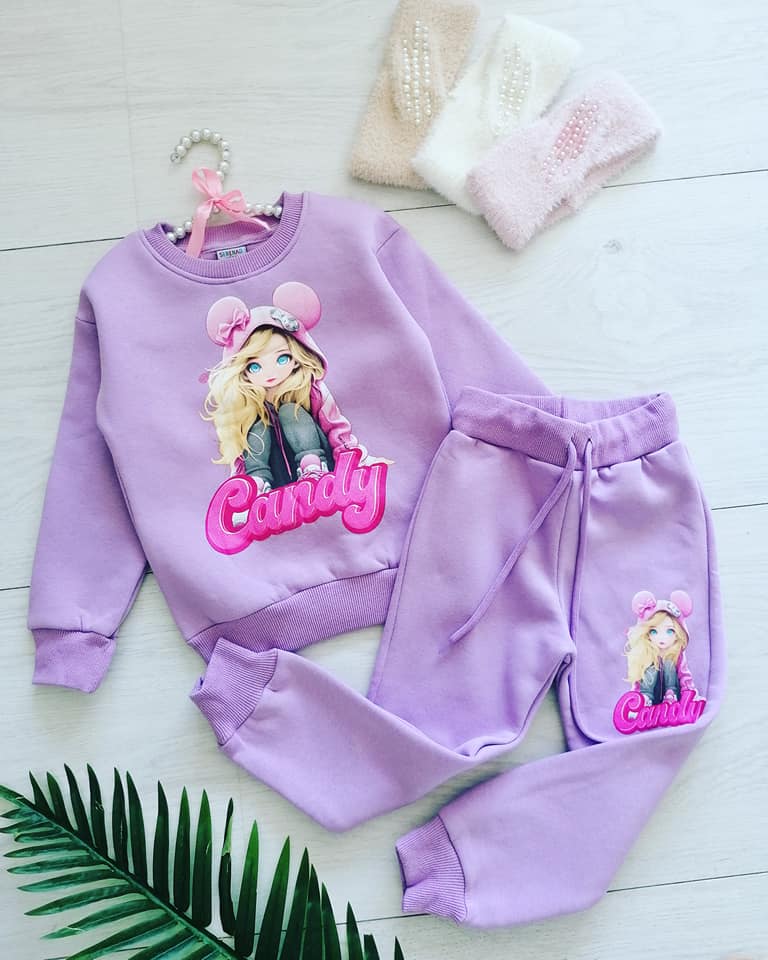 Dres Candy Liliowy - KARMELOWY BUTIK zdjęcie 2