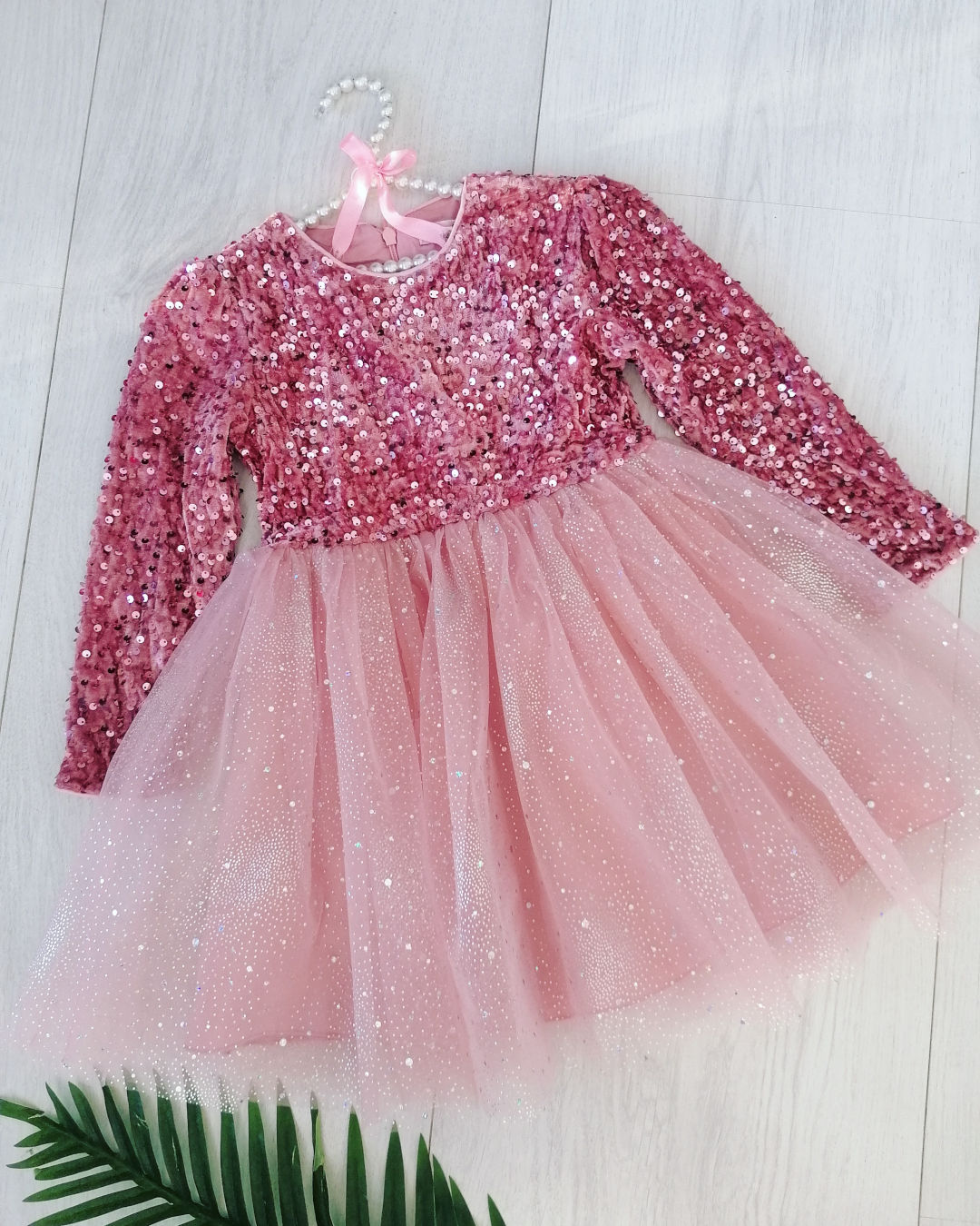 Sukienka Sparkle Różowa - KARMELOWY BUTIK zdjęcie 1