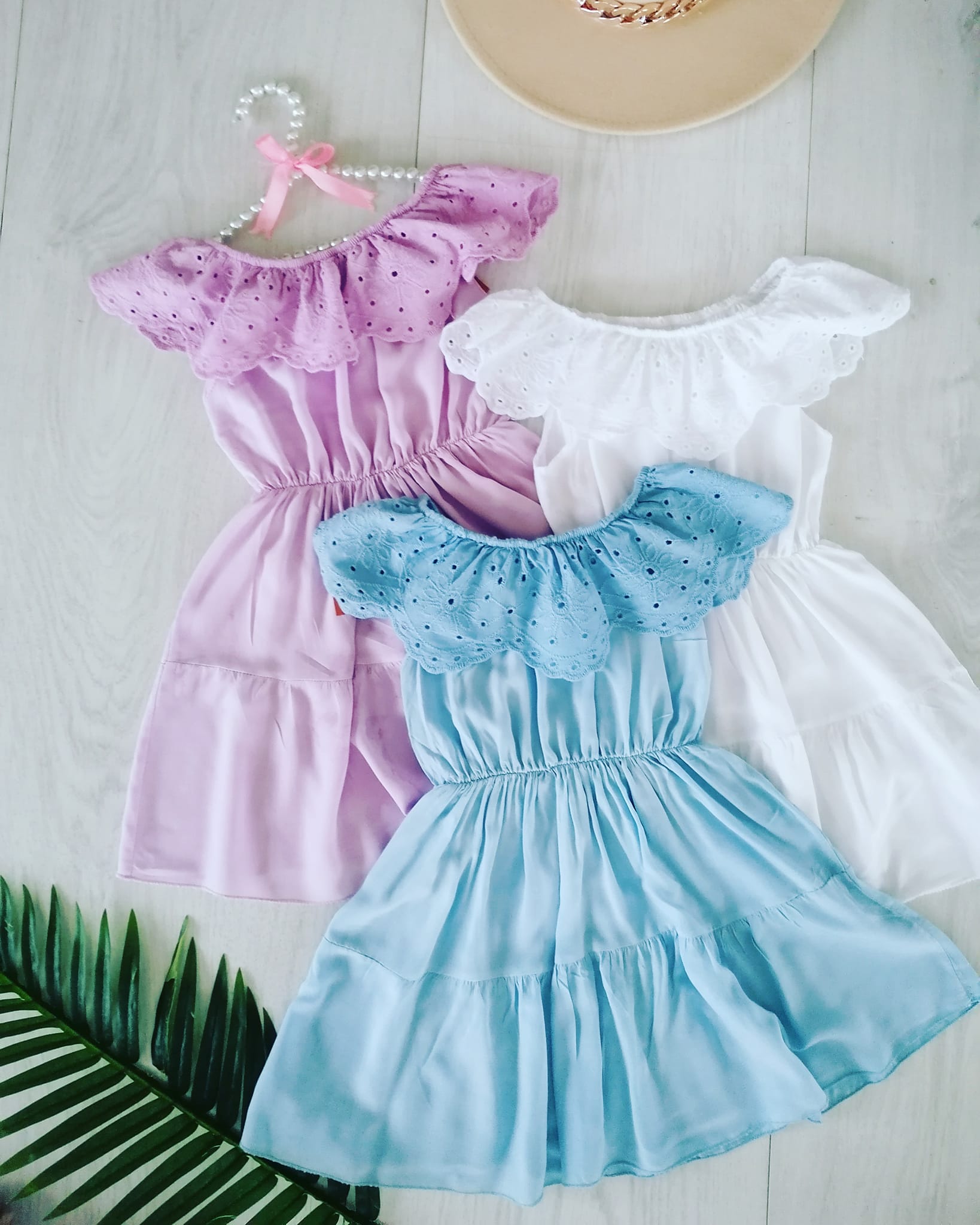Sukienka Latino Błękitna - KARMELOWY BUTIK zdjęcie 3