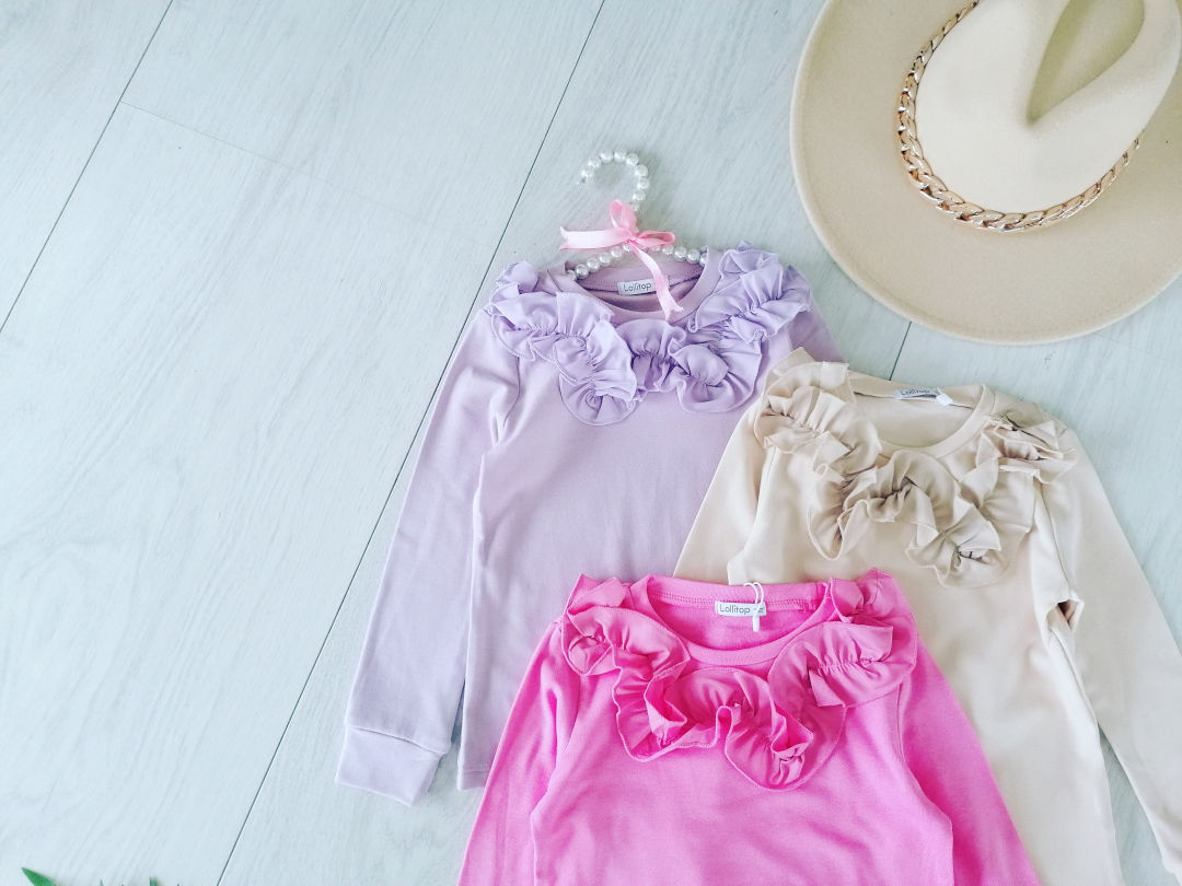 Bluza z Kwiatami Beżowa - KARMELOWY BUTIK zdjęcie 2