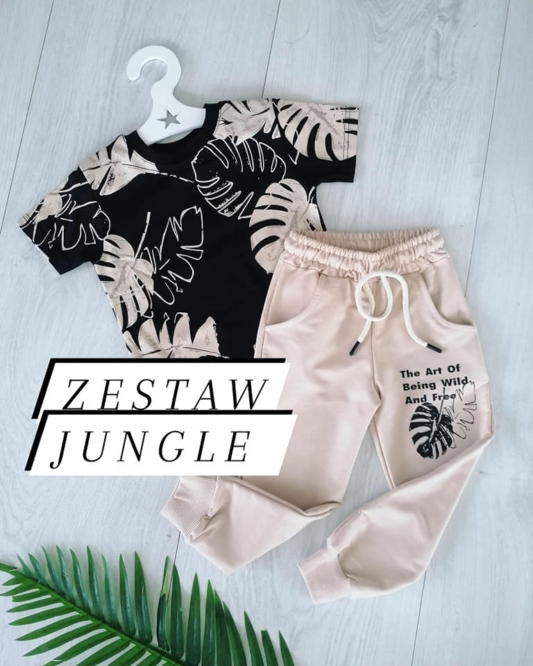 Zestaw Jungle - KARMELOWY BUTIK zdjęcie 1