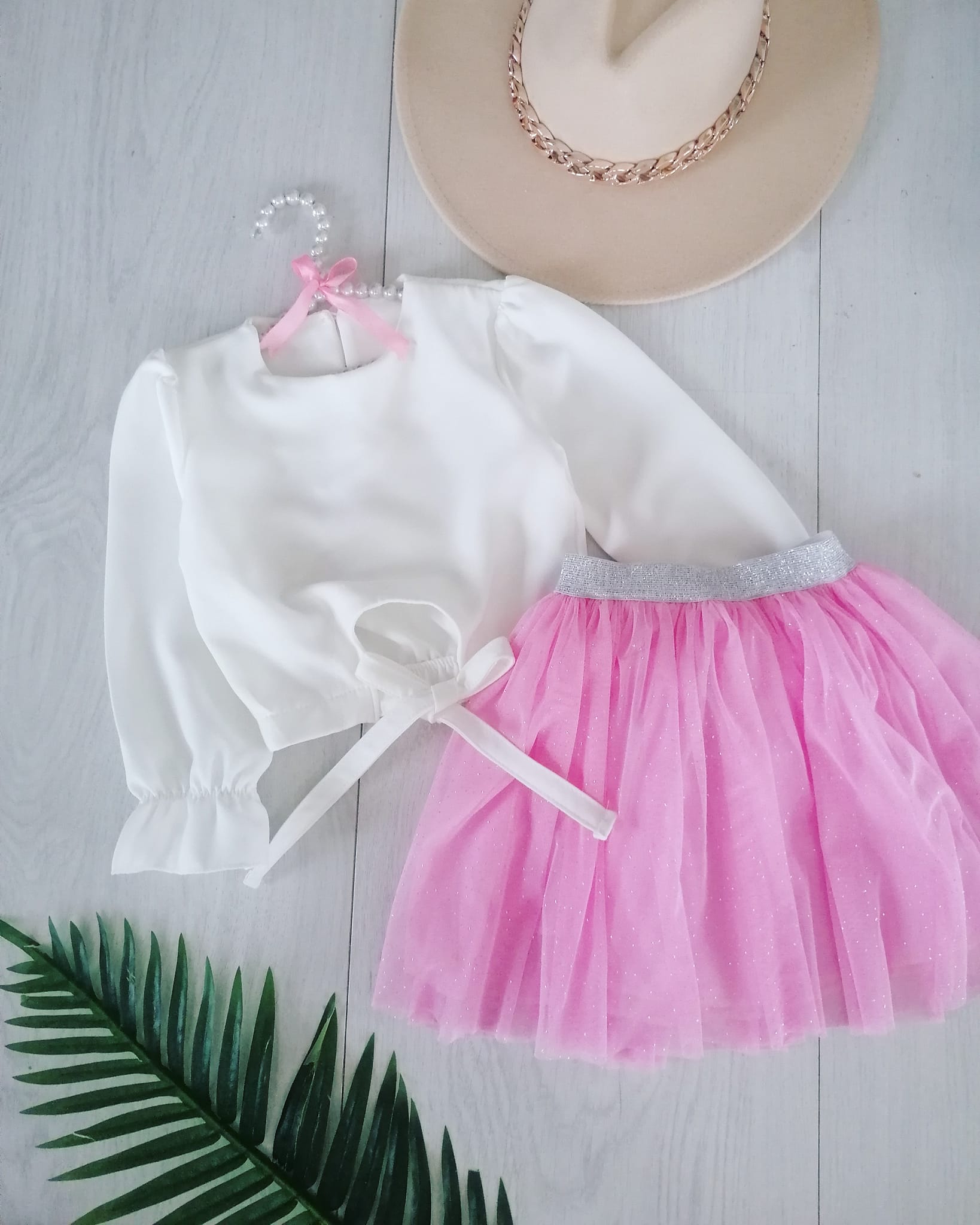 Bluzeczka Michelle Biała - KARMELOWY BUTIK zdjęcie 3