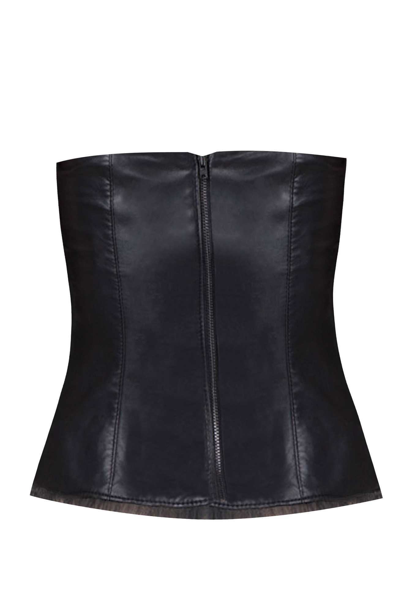 219002 LEATHER CORSET BLACK - By Rieske image 4