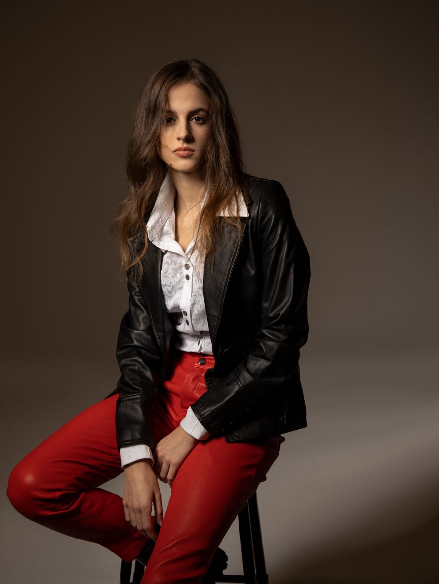 119012 RED LEATHER PANTS - By Rieske image 3