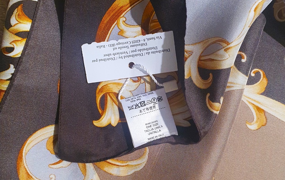 jedwabna apaszka - Max Mara Fashion Group zdjęcie 2