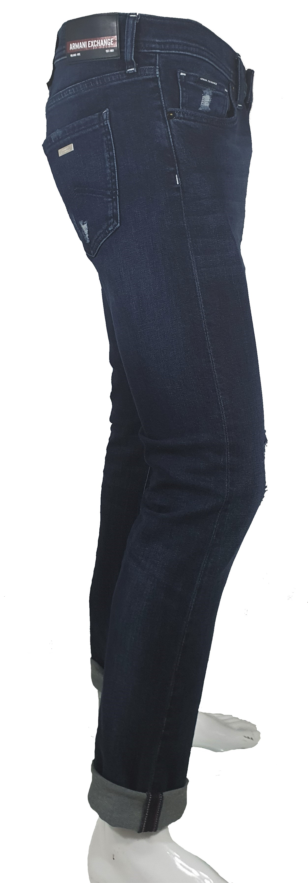 jeansy Armani Exchange - Armani Exchange zdjęcie 3